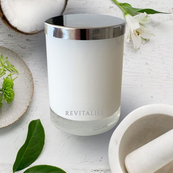 Revitalise Soy Candle - styled
