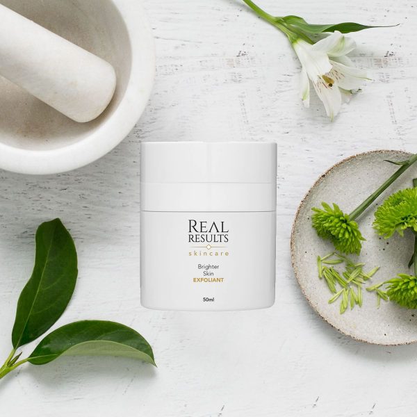 Bright Skin Exfoliant mockup styled